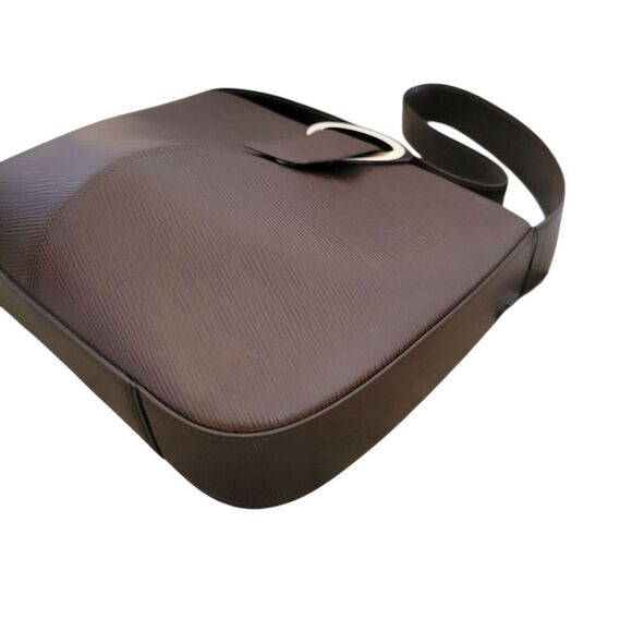 LOUIS VUITTON Epi Brown Leather Reverie Shoulder Bag Handbag - Picture 14 of 16